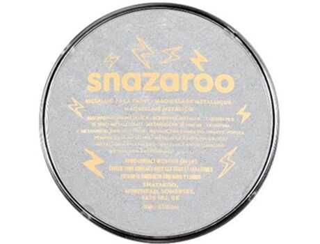 Snazaroo Pintura Facial Prateado (18 ml)