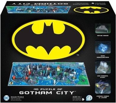 4d Cityscape Puzzel Batman Gotham City (1550 Peças)