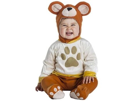 Disfrazzes Fato de Bebé Urso (Tam: 0 a 6 meses)