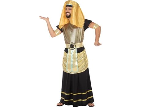 Disfrazzes Fato de Homem Egipcio Preto (Tam: M/L)