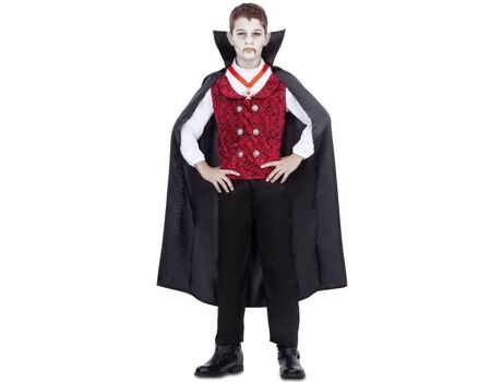 Disfrazzes Fato de Menino Vampiro Clássico (Tam: 5 a 6 anos)