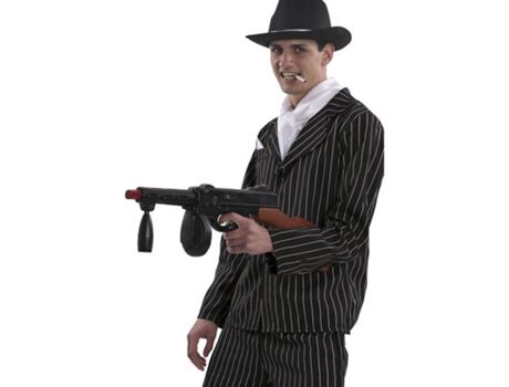 Disfrazzes Arma Metralhadora De Gangster (70 x 18 cm)