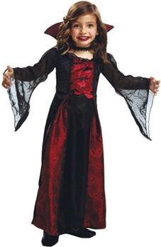 S/marca Fato de Menina Vampira (Tam: 3-4 anos)