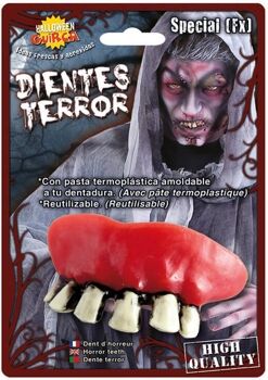 Disfrazzes Acessórios de Halloween Dentes Monstruosos