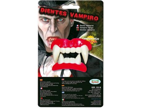 Disfrazzes Acessórios de Halloween Prótese Dentária de Vampiro