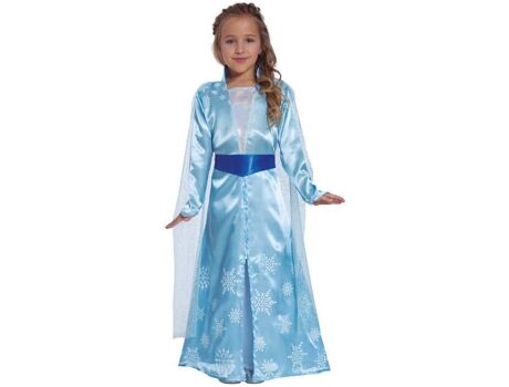 Disfrazzes Fato de Menina Princesa Do Gelo Infantil (Tam: 10 a 12 anos)