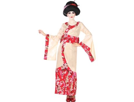 Disfrazzes Fato de Mulher Geisha Com Flores (Tam: M-L - 38/42)