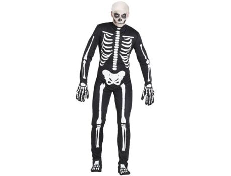 Disfrazzes Fato de Homem Esqueleto (Tam: S)