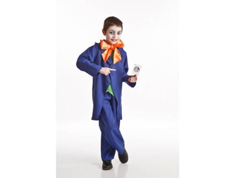 Disfrazzes Fato de Menino Palhaço A Rir (Tam: 5 a 7 Anos)
