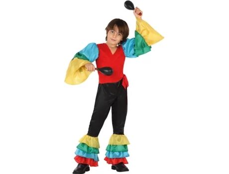 Disfrazzes Fato de Menino Rumbero Multicolor (Tam: 5 a 6 anos)