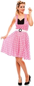 Disfrazzes Fato de Mulher Pin-Up Rosa (Tam: XL)