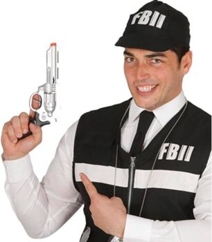 Disfrazzes Arma Pistola Agente Fbi