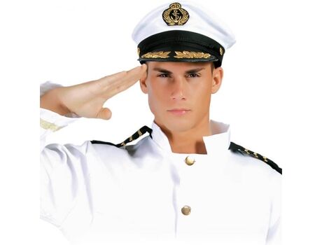 Disfrazzes Chapéu Capitão De Barco (Tam: Tamanho Único)