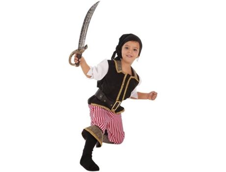 Disfrazzes Fato de Menino Pirata (Tam: 3 a 5 Anos)