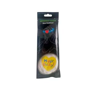 Pannband Med Hjärta - Självlysande Glow Stick - 3 Modeller - (Färg: Happy Birthday Gul)