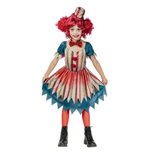 Clown klänning 146-152cl