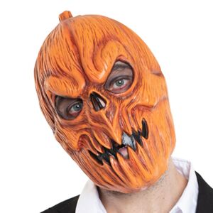 FOLAT Halloween Pumpa Latexmask