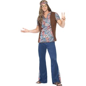 Smiffys Hippie Man Maskeraddräkt (Small)