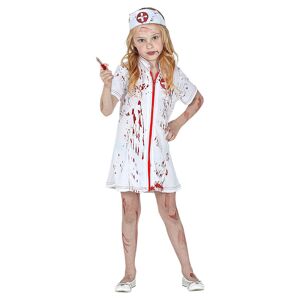 WIDMANN Zombie Sjuksköterska Dräkt Barn (4-5 år (116 cm))