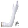Widmann 1450 g – handskar, vit, längd 60 cm, temafest, karneval
