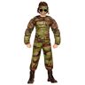 Widmann SUPER MUSCLE SOLDIER" (muscle shirt, pants, headband) (158 cm / 11-13 Years)