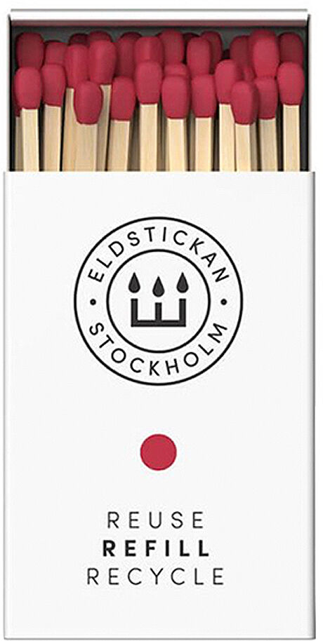 Eldstickan Tändstickor Refill 60 st Ros