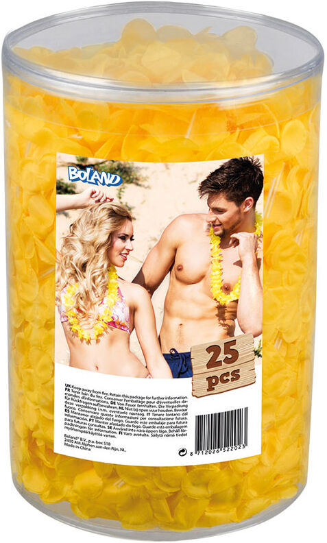 Hawaiikransar Lei Gul 25-pack