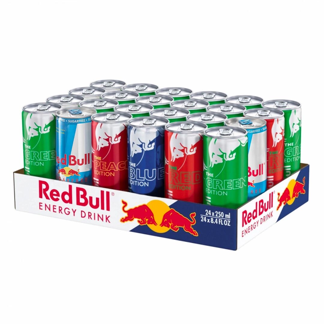 24 X Red Bull Energy Drink, 250 Ml