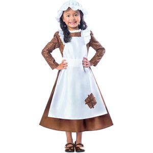 AMSCAN (Age 7-8) Kids Poor Victorian Girl Costume