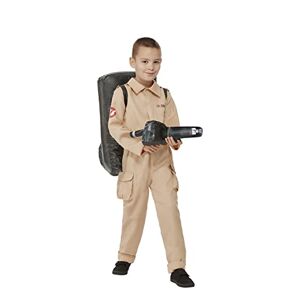 Smiffys Ghostbusters Childs Costume, Jumpsuit & Inflatable Backpack, (L)