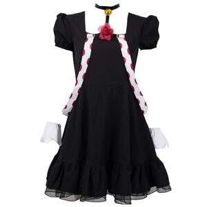 Animationart Anime Ghoul Juzo Suzuya Rei Cosplay Costume Skirt Lolita Woman Sexy Carnival Party Suits (Black, XX-Large)
