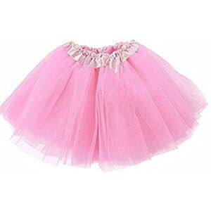 A Liittle Tree &#174;- New Ladies Girls Women Tutu Skirts Dress Up Fancy Dress Party Hen Party (Pink)