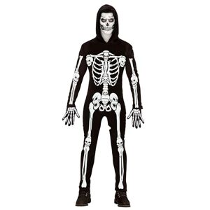 Widmann 12061 Skeleton costume, Black-White, S