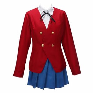 sdfsdfsd Anime TIGER×DRAGON! Cosplay Aisaka Taiga Outfits,JK Skirt Suits Used for Manga Toradora! Fans Cosplay Gift