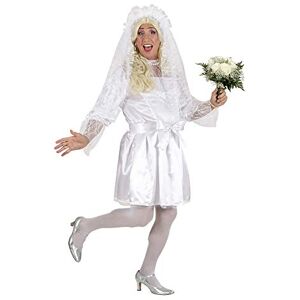 WIDMANN 8920S Male Bride Costume. Fits up to XL and perfect for Stag Dos and themed parties.