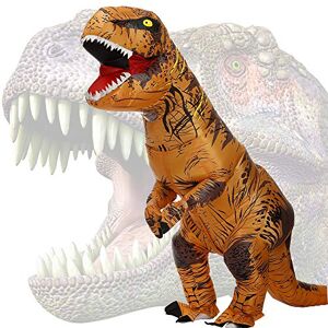 JASHKE Dinosaur Costume T-rex Costumes Inflatable Halloween Costumes Inflatable Costume Adult