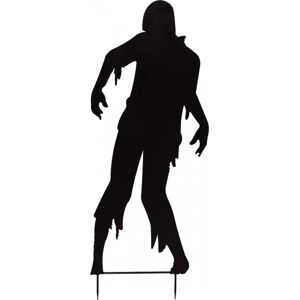 EUROPALMS Silhouette Metal Zombie Man, 135cm - Halloween decoration