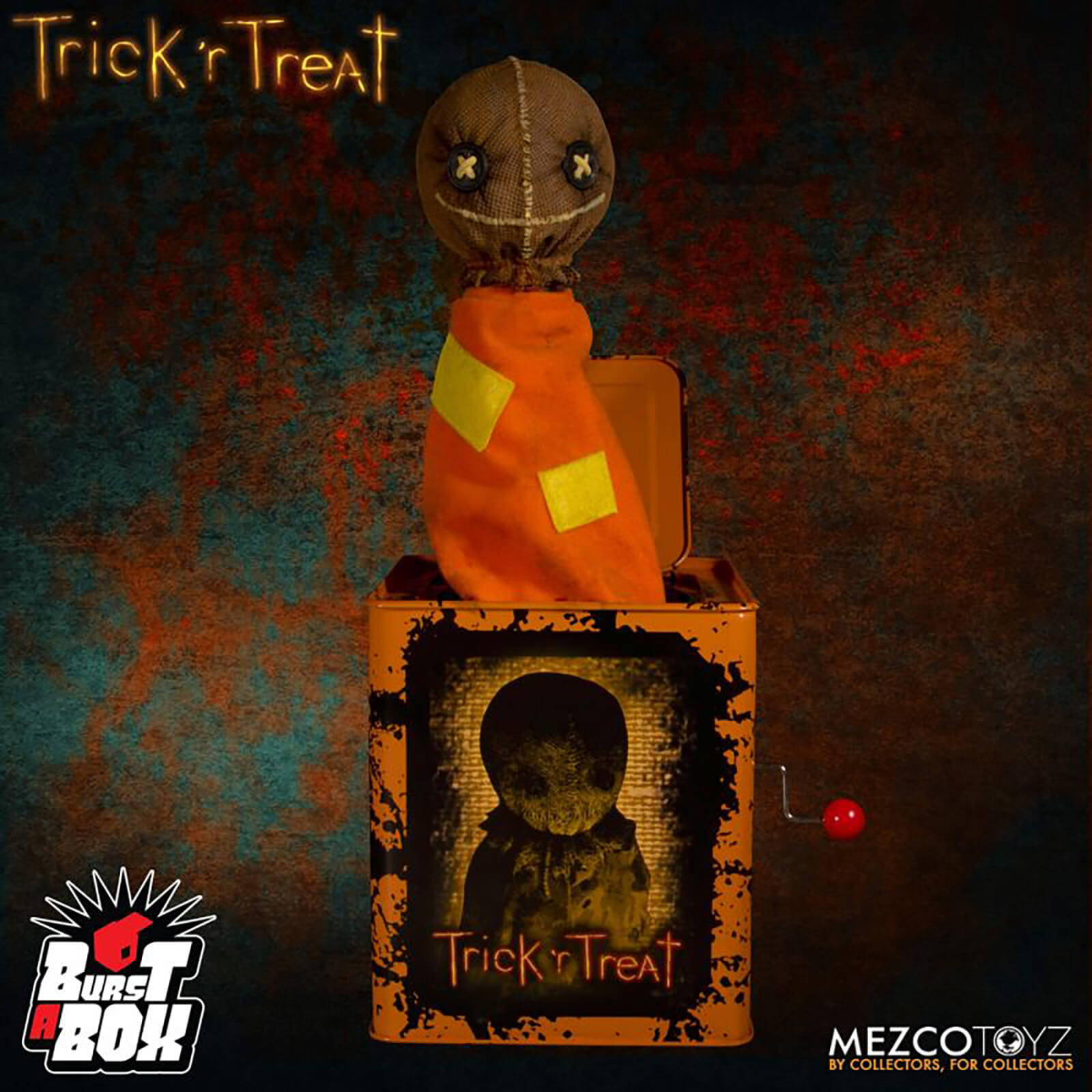 Mezco Trick 'r Treat Sam Burst-a-Box