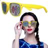 Yellow Novelty Custom Sunglasses by Windy City Novelties