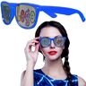 Blue Novelty Custom Sunglasses by Windy City Novelties