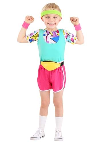 Toddler Work It Out 80s Costume