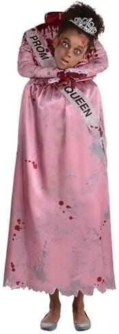 Girls Headless Prom Queen Costume