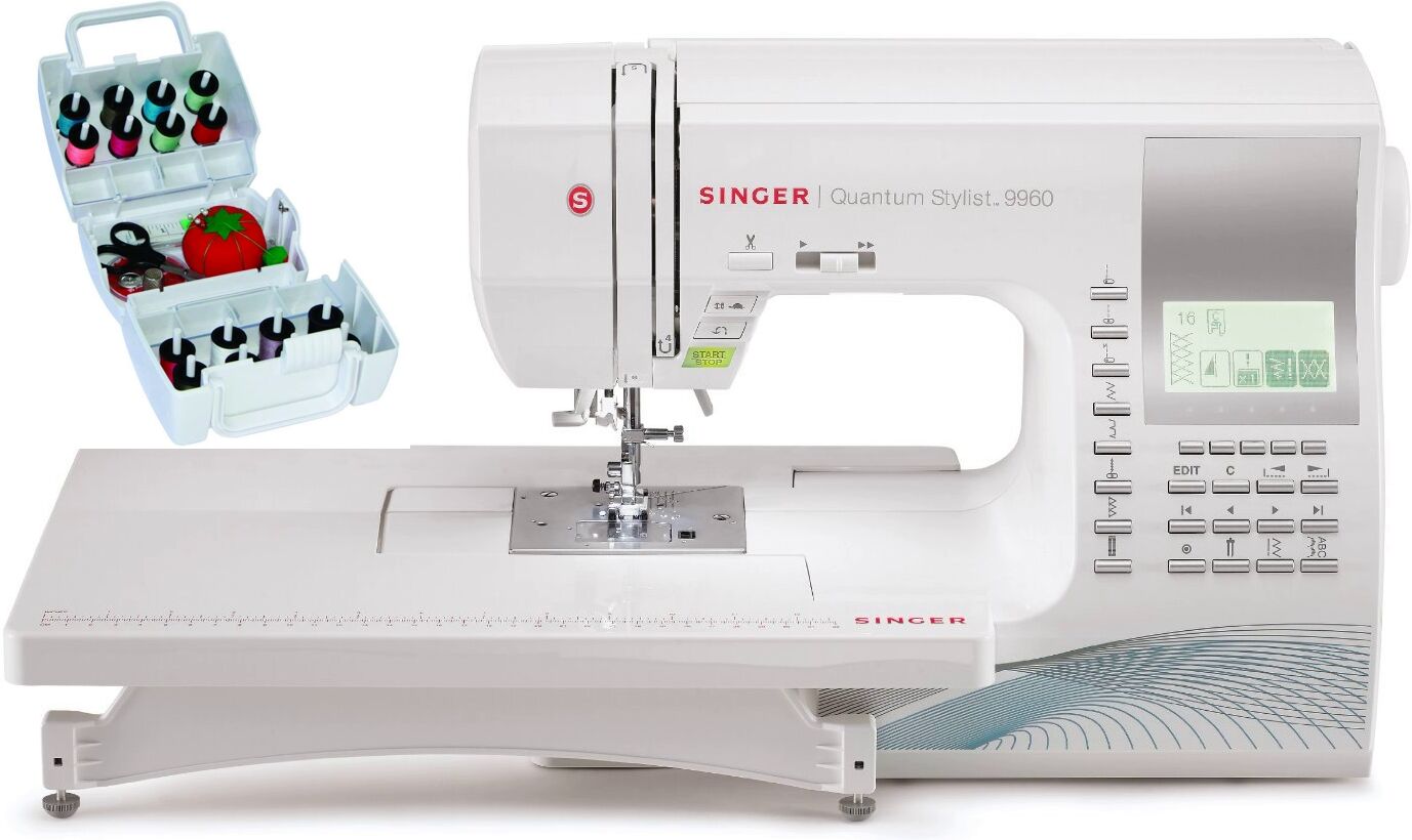 singer Macchina per cucire elettronica Singer  Quantum  9960 con set cucito 5 anni di garanzia