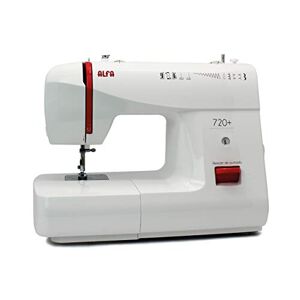 Alfa Basic 720 – Sewing Machine, 9 Stitch Designs, 70 W Motor, White