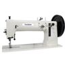 Techsew 5200 Flatbed Heavy Duty Compound Feed Industrial Sewing Machine with Assembled Table and Motor