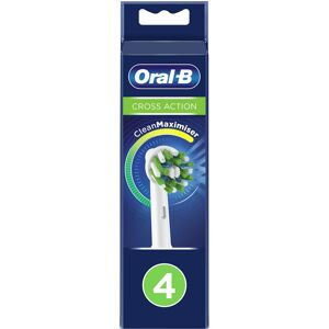 OralB Oral-B Cross Action Brush Heads 4 Pieces