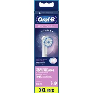 OralB Oral-B Sensitive Clean Brush Heads 8 Pieces