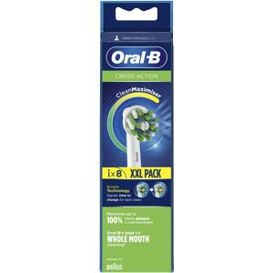 OralB Oral-B Cross Action Brush Heads 8 Pieces