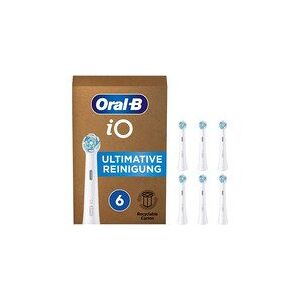 Oral-B iO Series Ultimate Clean Tandbørstehoveder - Hvid - 6-pak