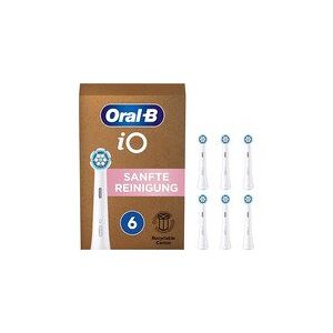 Oral-B iO Series Gentle Care Tandbørstehoveder - Hvid - 6-pak